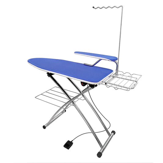 EOLO Asse da Stiro AT06 ARS Professionale ad uso Domestico Intenso Termoaspirante e Soffiante (120x45 cm) Made in Italy Garanzia 5 Anni Efficienza A++