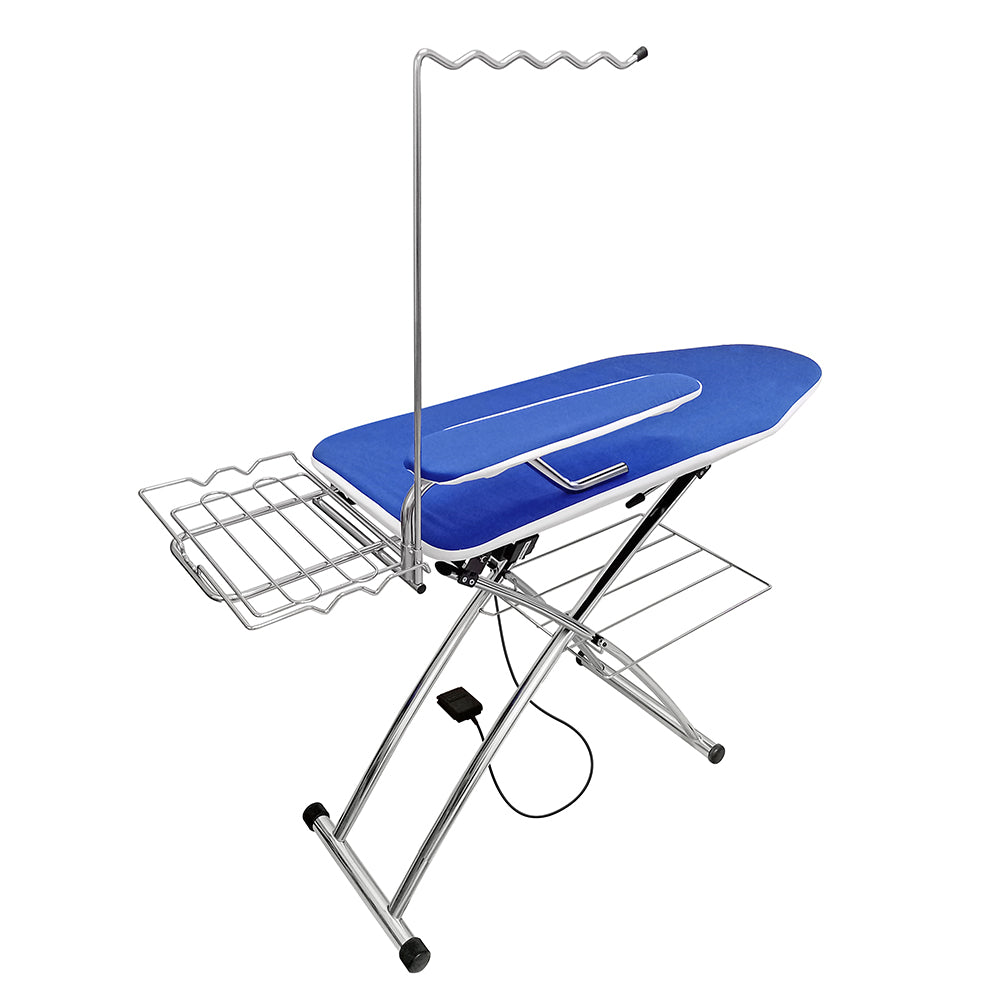 EOLO Asse da Stiro AT06 ARS Professionale ad uso Domestico Intenso Termoaspirante e Soffiante (120x45 cm) Made in Italy Garanzia 5 Anni Efficienza A++