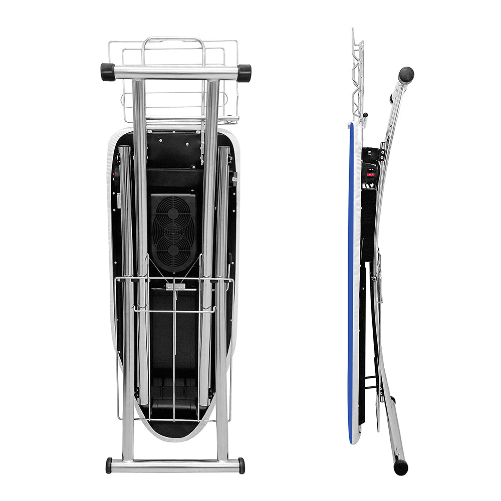 EOLO Asse da Stiro AT06 ARS Professionale ad uso Domestico Intenso Termoaspirante e Soffiante (120x45 cm) Made in Italy Garanzia 5 Anni Efficienza A++