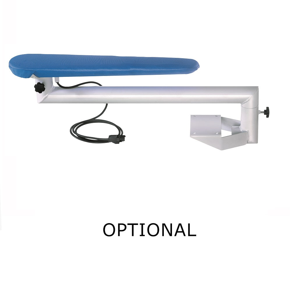 EOLO Tavolo da Stiro TR11 Rettangolare Industriale Aspirante e Riscaldato Regolabile in Altezza Made in Italy Garanzia 5 Anni Efficienza A++