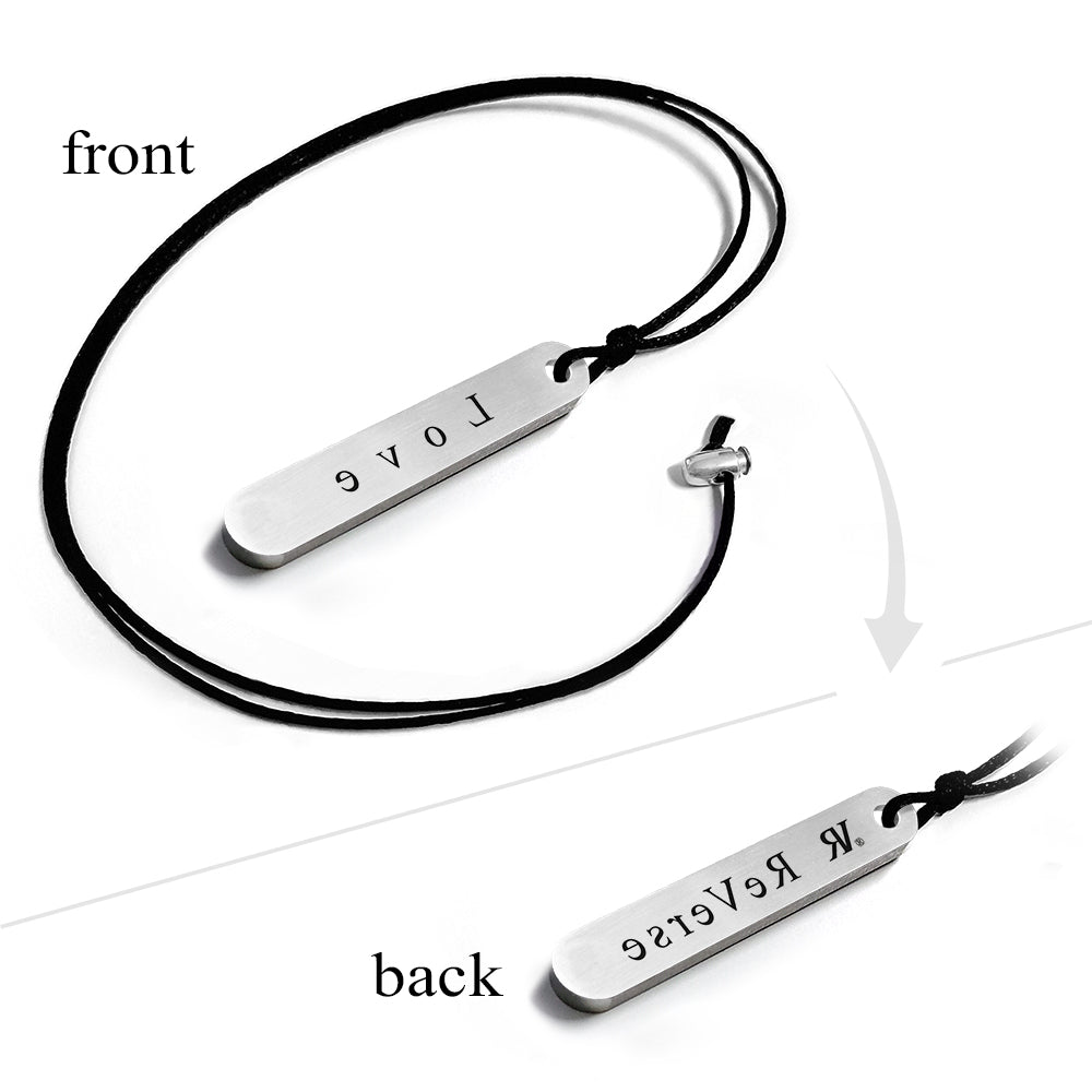 REVERSE Exclusive Positive Emotion Necklace with Pendant LOVE Collana con Ciondolo Art. 0369