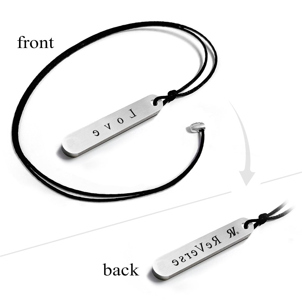 RV REVERSE Collana Esclusiva con Ciondolo "Love" Exclusive Necklace with Pendant Art. 036