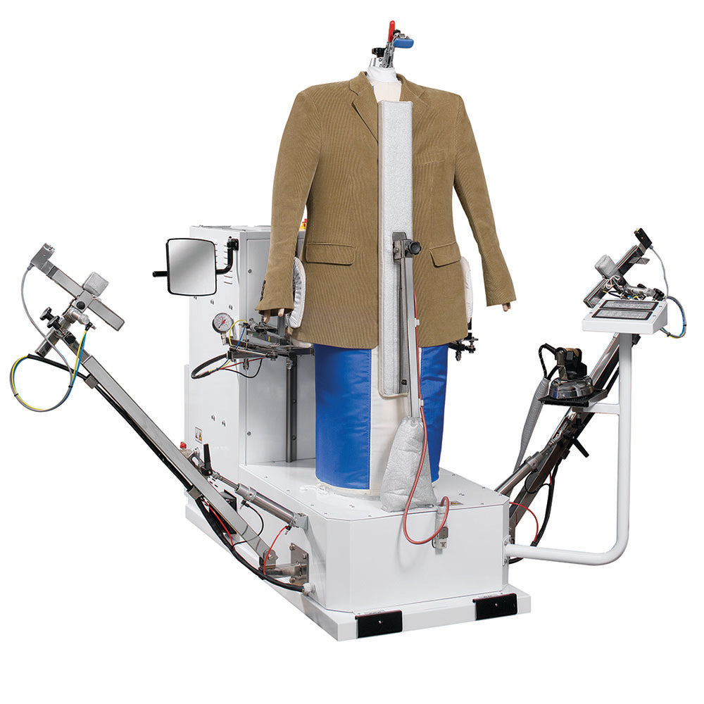 EOLO StirAsciugatore SA24 B Stira Professionale a Vapore Pneumatico Capotti Giacche Camicie StirAsciugatore Aria Calda Manichino 2 Motori Aspirante Soffiante Made in Italy Garanzia 5 Anni Efficienza A++