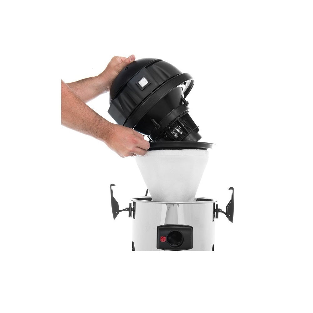 EOLO Aspirapolvere LP07 T RA Professionale Multifunzione con Generatore di Vapore Pulizia Sanificazione Disinfestazione Interni Esterni Edifici Made in Italy Garanzia 5 Anni Efficienza A++