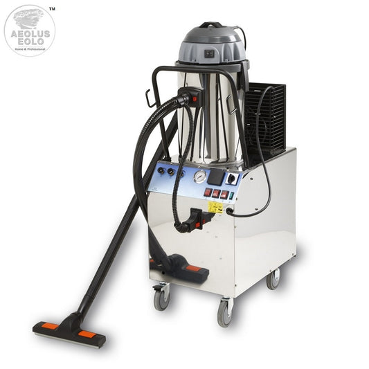 EOLO Aspirapolvere LP07 T RA Professionale Multifunzione con Generatore di Vapore Pulizia Sanificazione Disinfestazione Interni Esterni Edifici Made in Italy Garanzia 5 Anni Efficienza A++