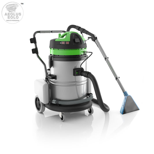 EOLO Sistema di Iniezione-Estrazione LP10 PLUS INOX GT Professionale Pulizia Sanificazione Disinfestazione Interni Esterni Edifici Aziende Auto Made in Italy Garanzia 5 Anni Efficienza A++