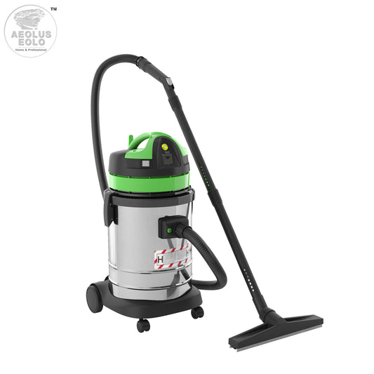 EOLO Aspirapolvere LP25 H INOX GT Professionale per Abitazioni e Aree Medio/Grandi Made in Italy Garanzia 5 Anni Efficienza A++