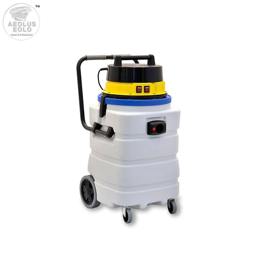 EOLO Aspirapolvere LP29 Professionale Polveri Solidi con Tanica Antiacido Pulizia Interni Esterni Edifici Aziende Made in Italy Garanzia 5 Anni Efficienza A++