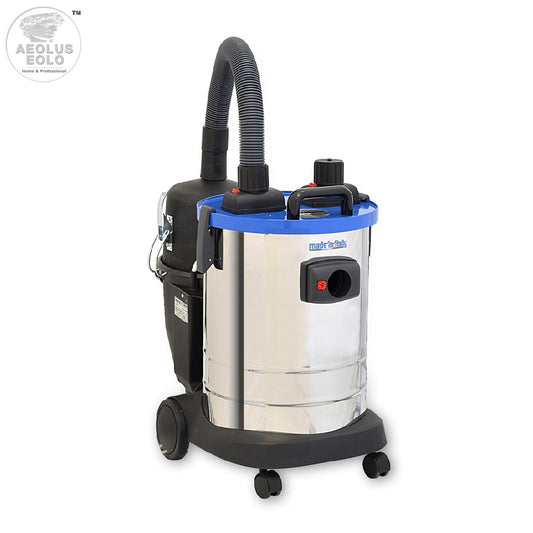 EOLO Aspirapolvere LP35 Professionale Polveri Solidi per Cantieri Interni Esterni Edifici Aziende Made in Italy Garanzia 5 Anni Efficienza A++
