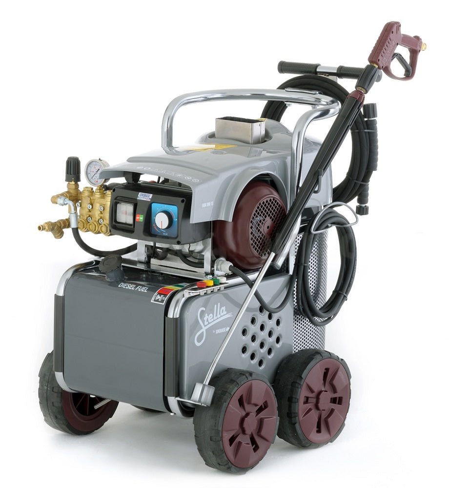 EOLO Idropulitrice LPD08 Professionale ad Acqua Calda Made in Italy Garanzia 5 Anni Efficienza A++