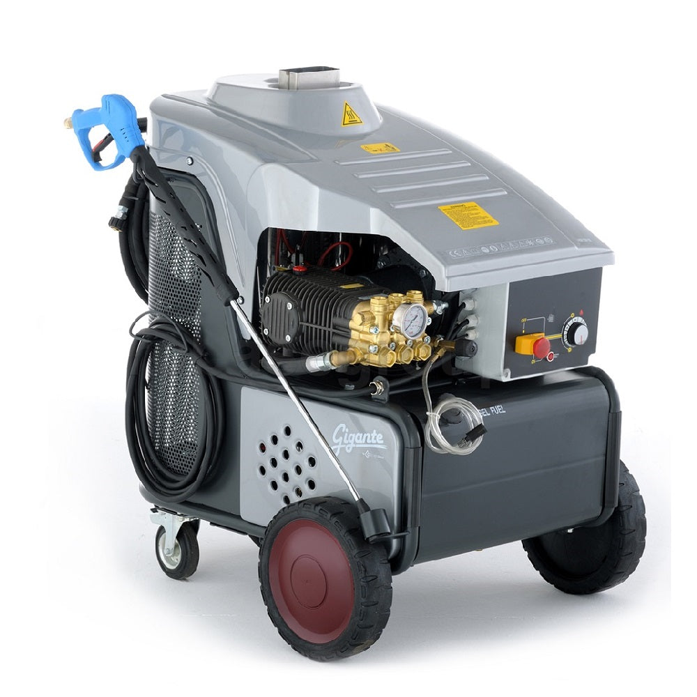 EOLO Idropulitrice LPD09 Professionale ad Acqua Calda Made in Italy Garanzia 5 Anni Efficienza A++