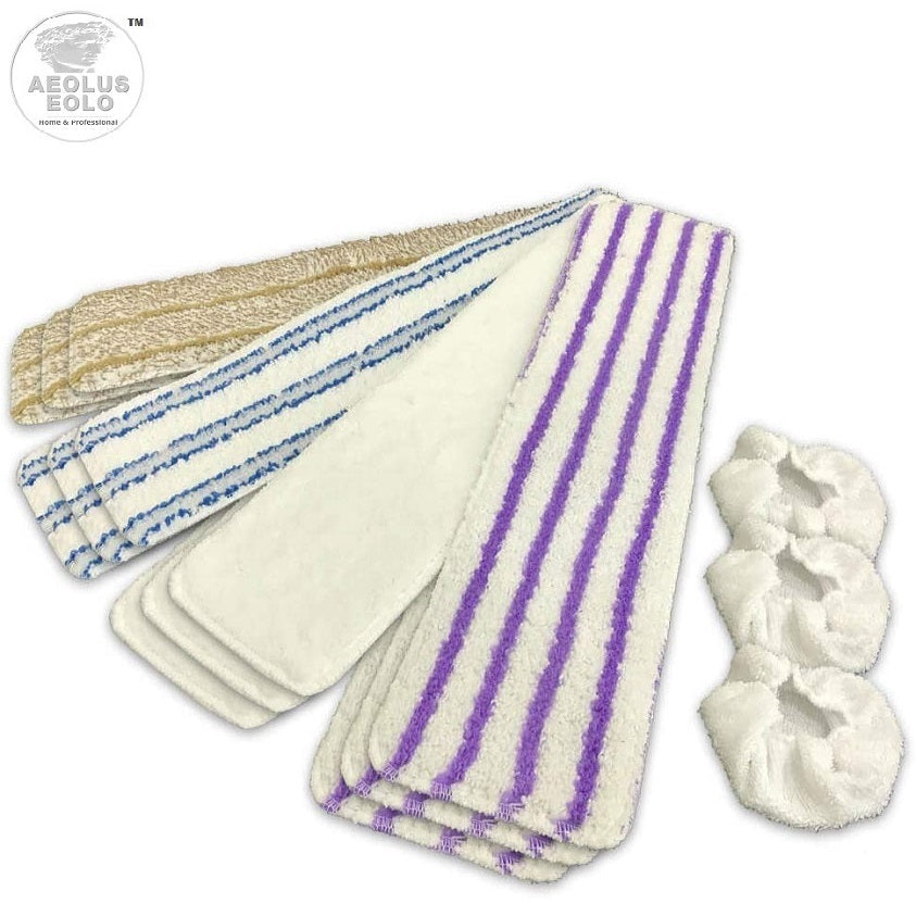 Glart Set 3 Panni In Microfibra 600 G/m² - 40x40 Cm, Ultra Morbidi, Multiuso Per Cucina, Bagno, Vetri E Auto, Lavabili A 60°C