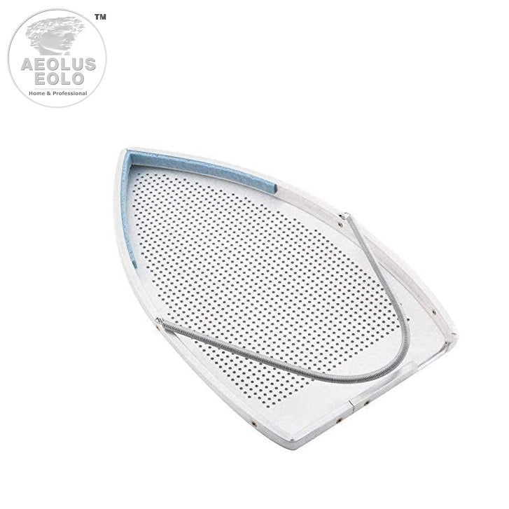 Soletta teflon corazzata in alluminio professionale per ferro da stiro Misura S Made in Italy