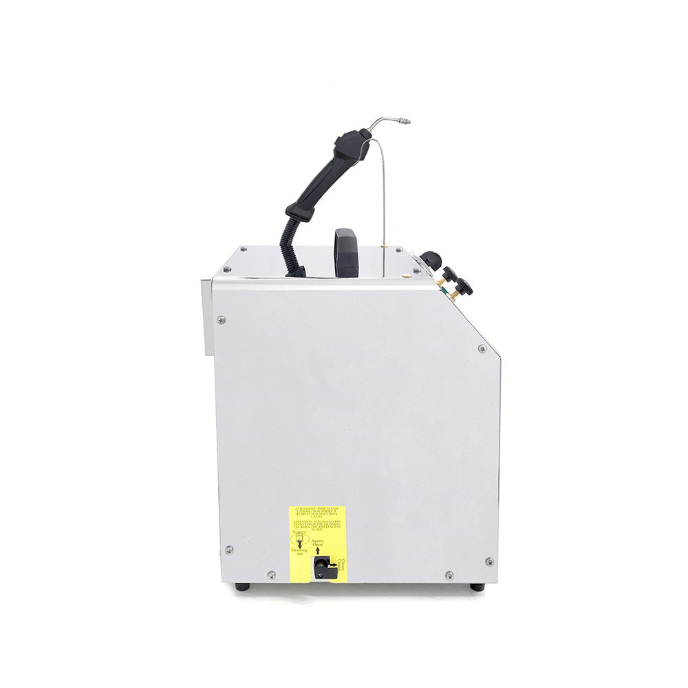 EOLO Macchina LP02 C RA Pistola a Vapore Secco 180 Gradi Ricarica Automatica Pulitrice Professionale Pulizia Disinfestazione Igienizzazione Superfici Laboratori Studi Medici Officine Artigiani Anticalcare Made in Italy Garanzia 5 Anni Efficienza A++