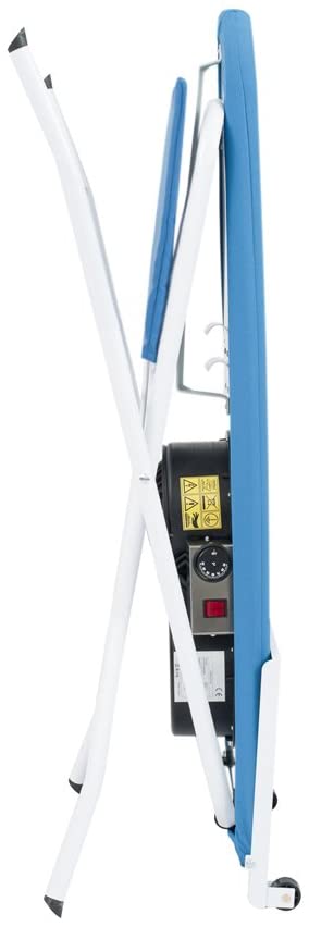 Planche à repasser pro aspirante, soufflante, chauffante avec thermostat, modèle AS01 (112 x 42 cm)