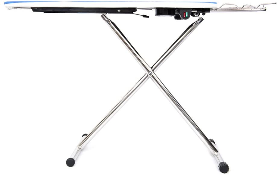 Asse da stiro professionale ad uso domestico intenso, modello AT07 (120x45 cm)