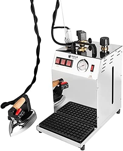 Centrale vapeur professionnelle avec chaudière en cuivre à économie d'énergie et résistance anti-calcaire externe (5 L) GV06 INOX