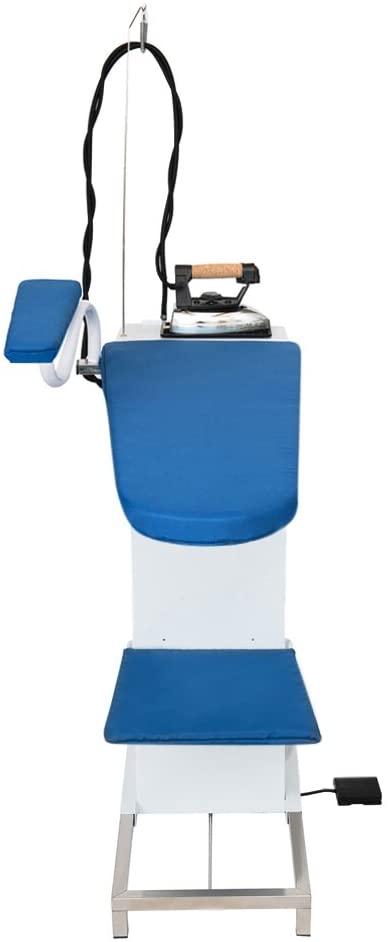 Tavolo da stiro professionale con Caldaia e Ferro da stiro Motore aspirante Piano riscaldato con termostato TS03 RA Classe Energetica A++ Made in Italy Garanzia 5 anni