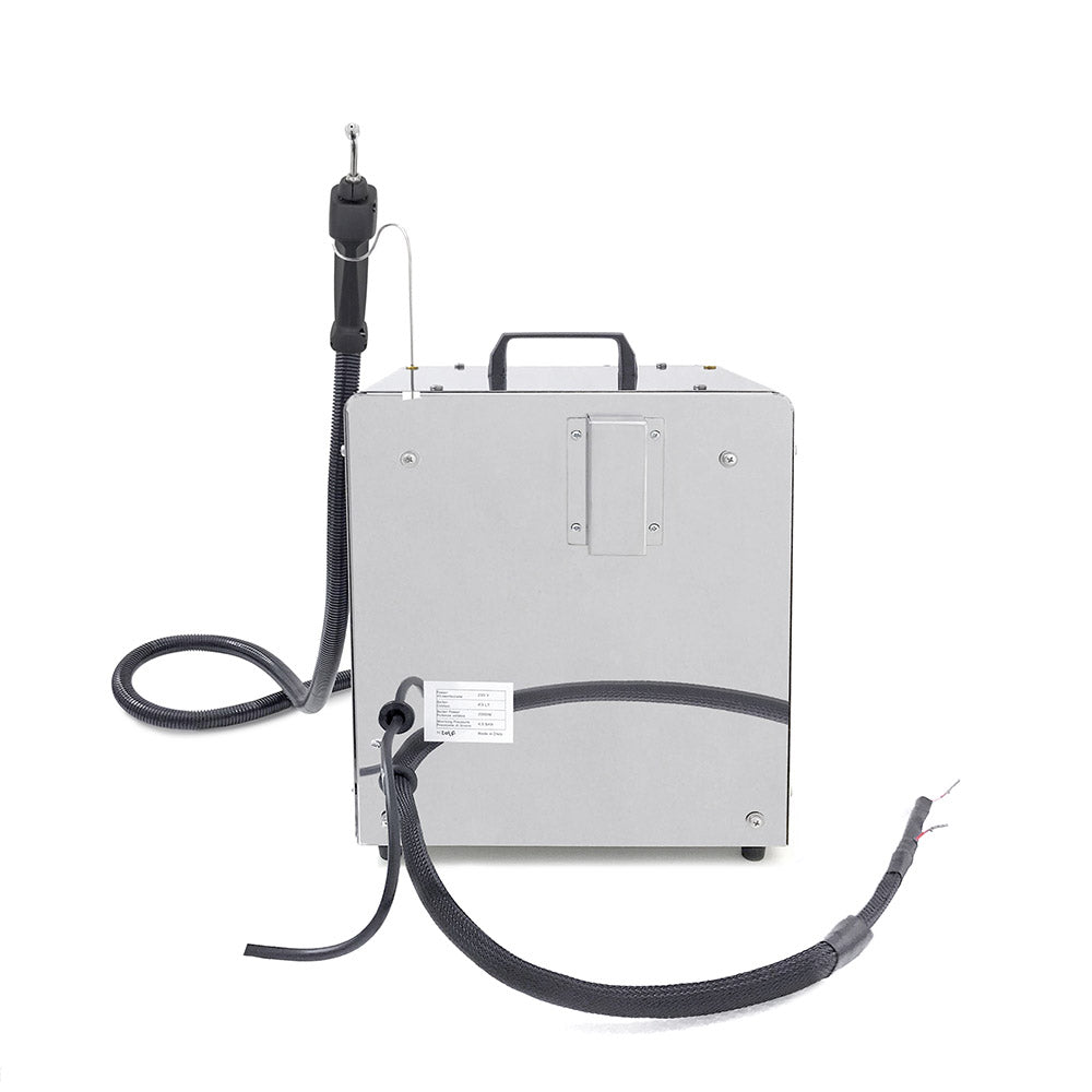 EOLO Macchina LP02 C RA Pistola a Vapore Secco 180 Gradi Ricarica Automatica Pulitrice Professionale Pulizia Disinfestazione Igienizzazione Superfici Laboratori Studi Medici Officine Artigiani Anticalcare Made in Italy Garanzia 5 Anni Efficienza A++