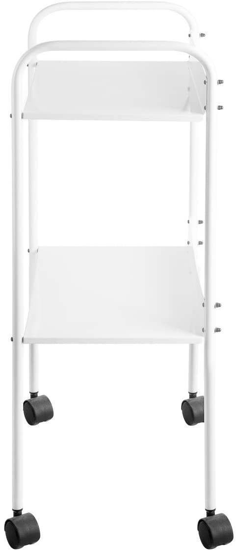 Carrello fisso per sistema stirante con doppio pianetto e 4 ruote