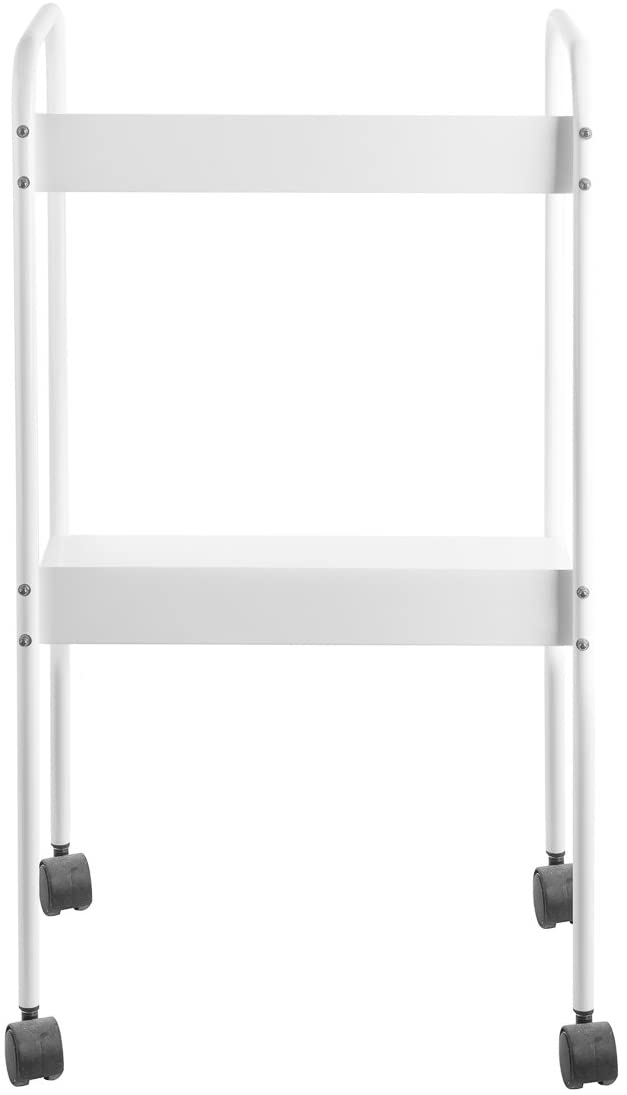 Carrello fisso per sistema stirante con doppio pianetto e 4 ruote