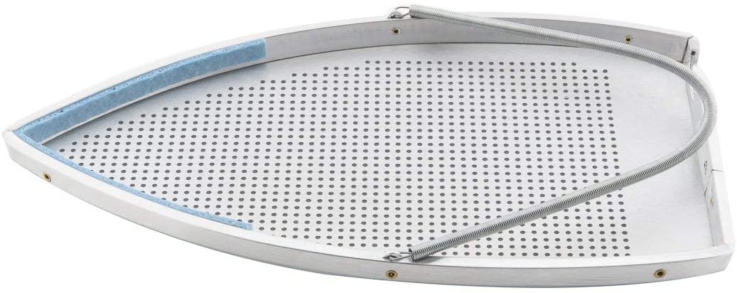 Soletta Teflon Per Ferro Da Stiro EOLO - Alluminio Corazzato, Antilucido, Misura L 21.5x11.8 Cm, Made In Italy - Foto 5