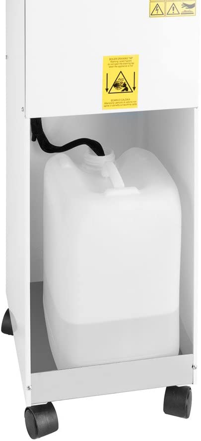 Sistema stirante professionale AV01 FS RA con Caldaia in rame a Risparmio energetico Resistenza esterna anticalcare e Ricarica automatica Classe energetica A++ Made in Italy Garanzia 5 anni