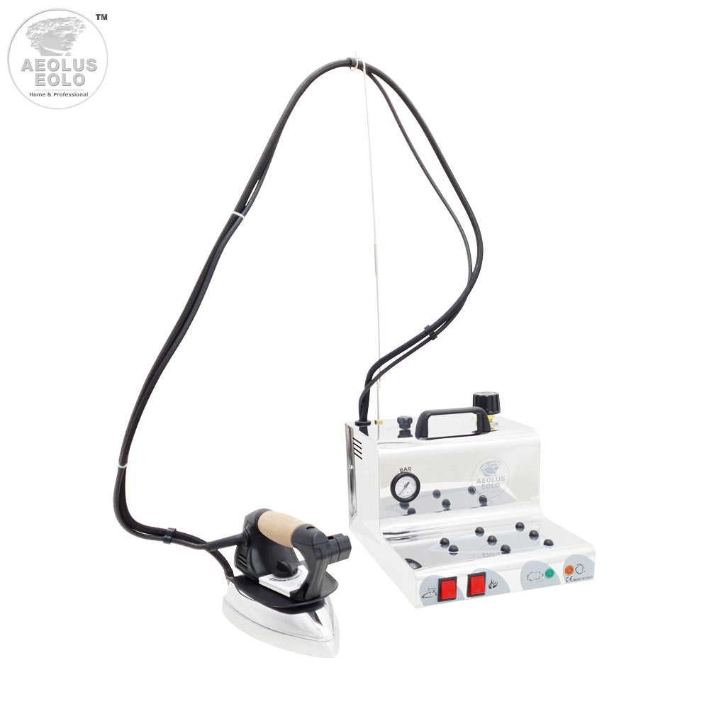 GVK2 Centrale vapeur professionnelle avec chaudière en acier inox AISI 304 et résistance anticalcaire externe (2,2 L)