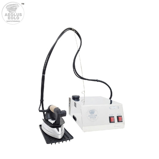 Sistema stirante professionale GVK4 RA con Caldaia in acciaio inox AISI 304 Ricarica automatica e Resistenza esterna anticalcare Classe energetica A++ Made in Italy Garanzia 5 anni