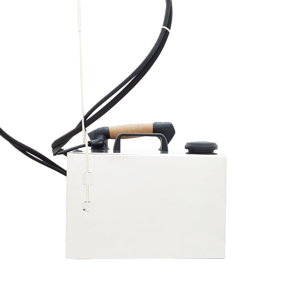 EOLO Sistema Stirante GVK6 RA Professionale con Caldaia in Acciaio Inox AISI 304 Ricarica automatica Resistenza Esterna Anticalcare e Display Elettronico Efficienza A++ Made in Italy Garanzia 5 anni