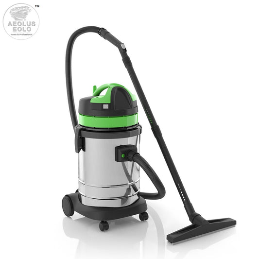 Aspirapolvere professionale per fuliggine e cenere calda con accessori, modello LP31 PLUS INOX GT