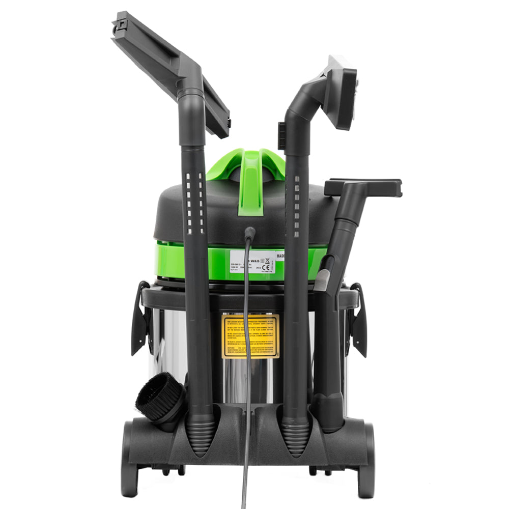 Aspirateur pro à cendres chaudes et à suie avec accessoires LP31 INOX GT